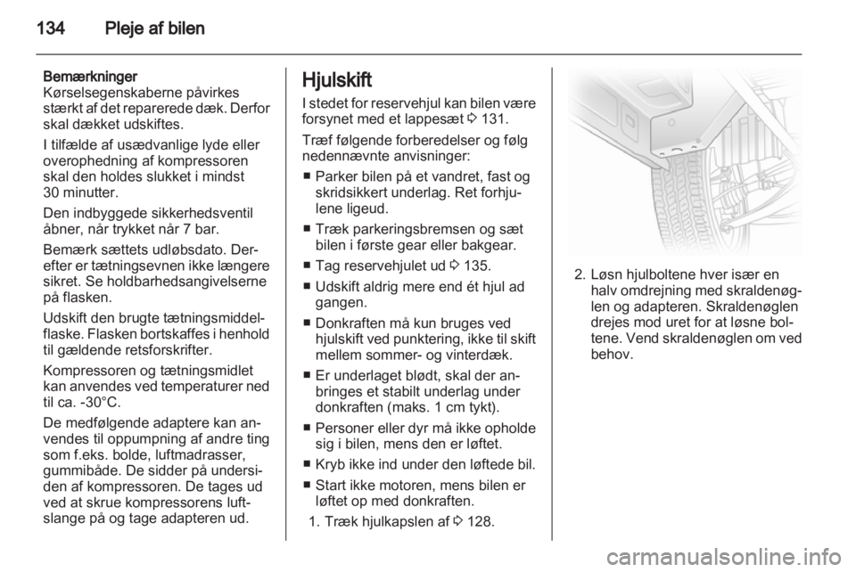OPEL VIVARO 2012  Instruktionsbog (in Danish) 