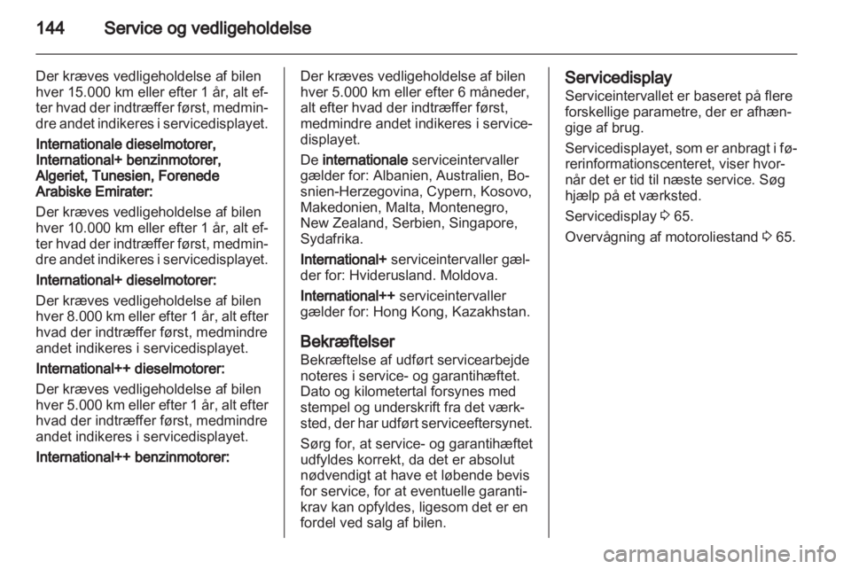 OPEL VIVARO 2012  Instruktionsbog (in Danish) 