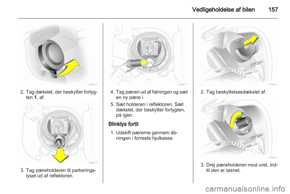 OPEL ZAFIRA 2010  Instruktionsbog (in Danish) 