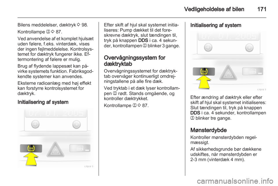 OPEL ZAFIRA 2010  Instruktionsbog (in Danish) 