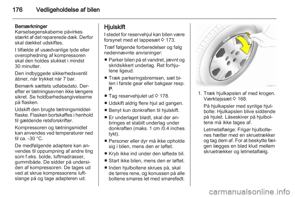 OPEL ZAFIRA 2010  Instruktionsbog (in Danish) 