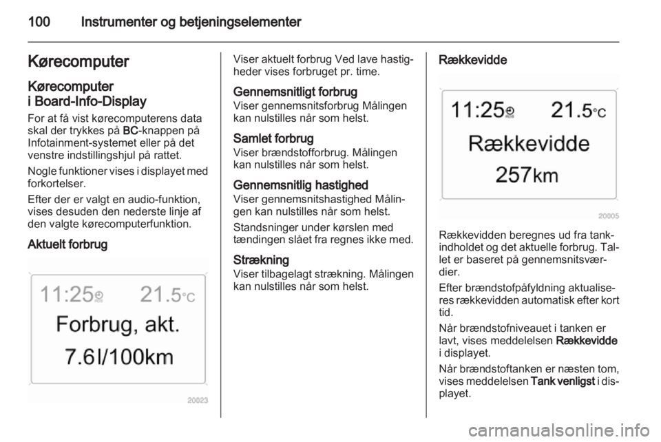 OPEL ZAFIRA 2010.5  Instruktionsbog (in Danish) 