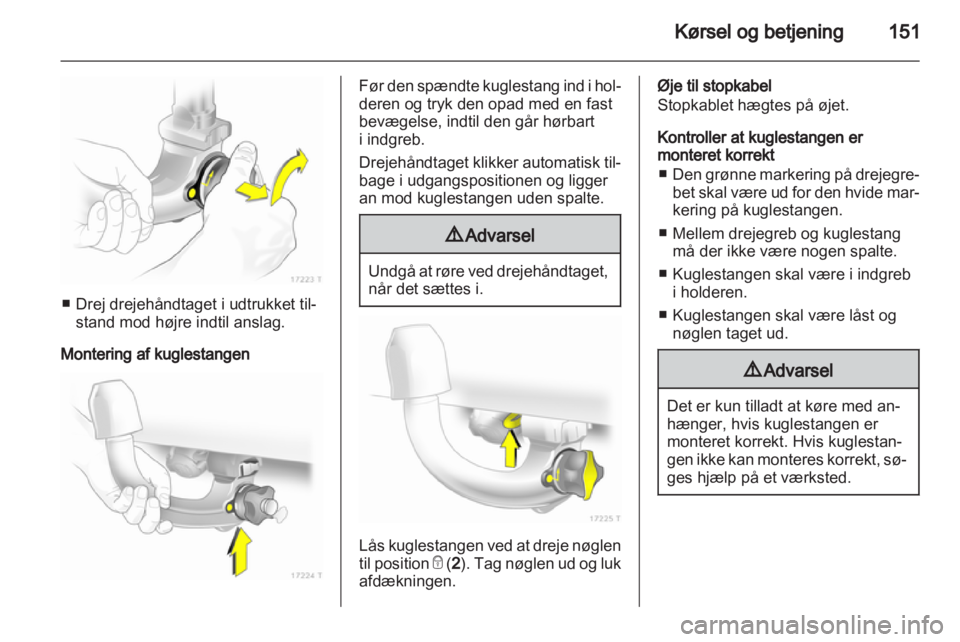 OPEL ZAFIRA 2011  Instruktionsbog (in Danish) 