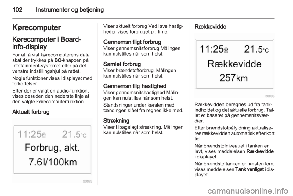 OPEL ZAFIRA 2011.5  Instruktionsbog (in Danish) 