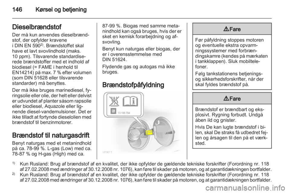 OPEL ZAFIRA 2011.5  Instruktionsbog (in Danish) 