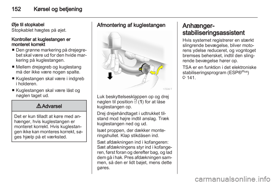 OPEL ZAFIRA 2011.5  Instruktionsbog (in Danish) 