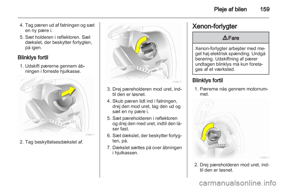 OPEL ZAFIRA 2012  Instruktionsbog (in Danish) 