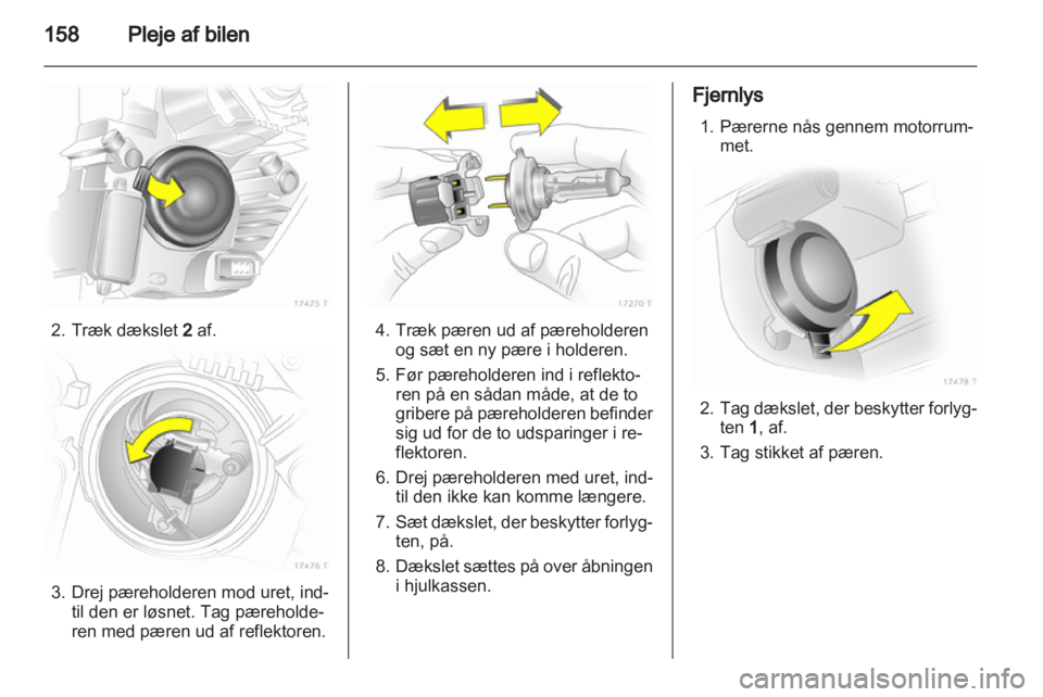 OPEL ZAFIRA 2013  Instruktionsbog (in Danish) 