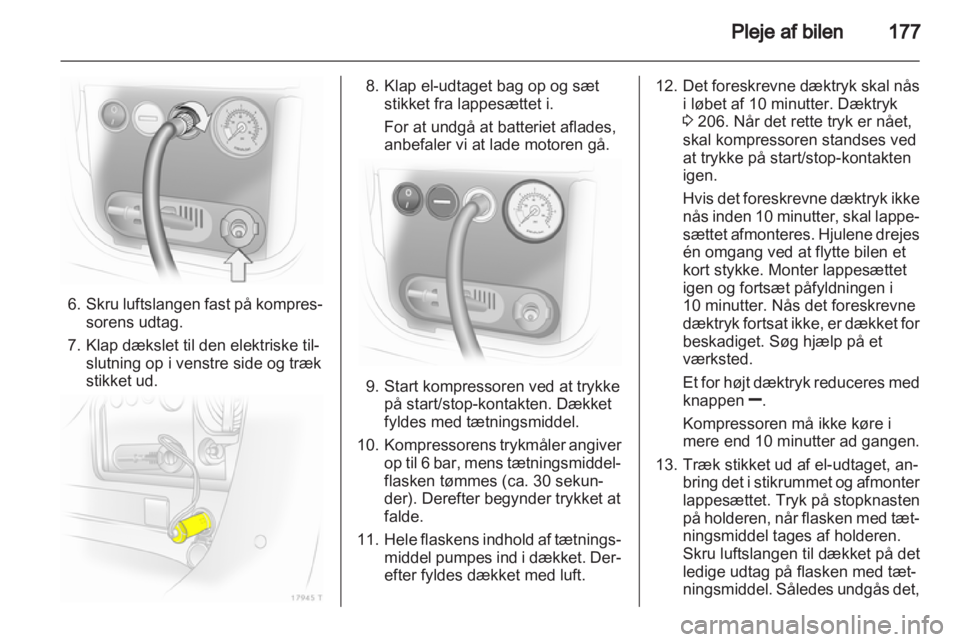 OPEL ZAFIRA 2013  Instruktionsbog (in Danish) 