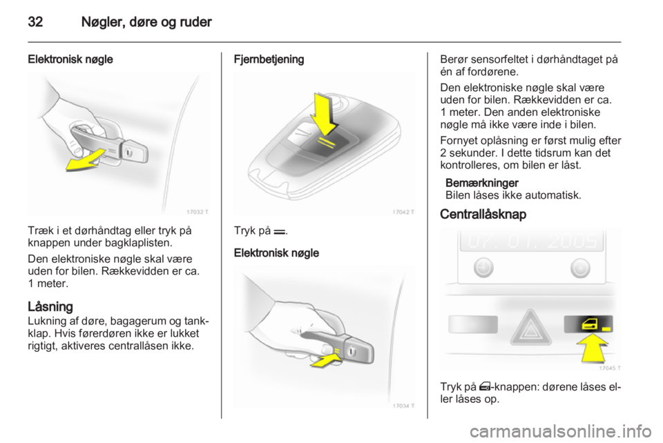 OPEL ZAFIRA 2013  Instruktionsbog (in Danish) 