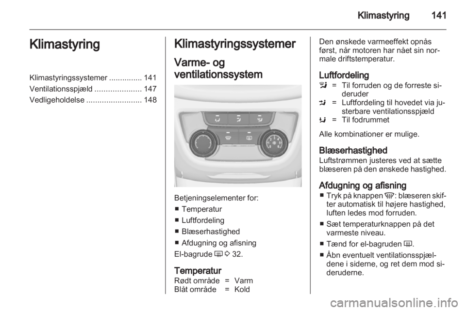 OPEL ZAFIRA TOURER 2012  Instruktionsbog (in Danish) 