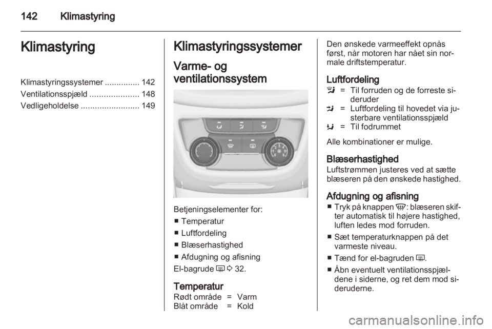 OPEL ZAFIRA TOURER 2012.5  Instruktionsbog (in Danish) 