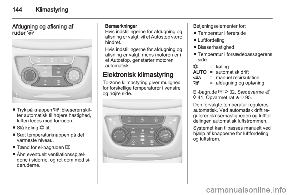 OPEL ZAFIRA TOURER 2012.5  Instruktionsbog (in Danish) 