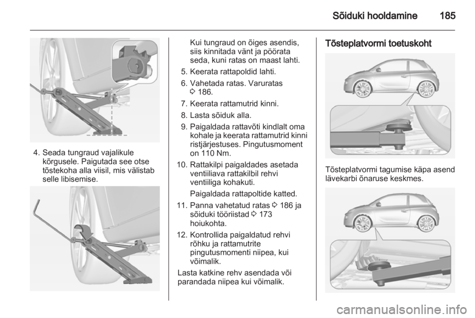 OPEL ADAM 2013.5  Omaniku käsiraamat (in Estonian) 