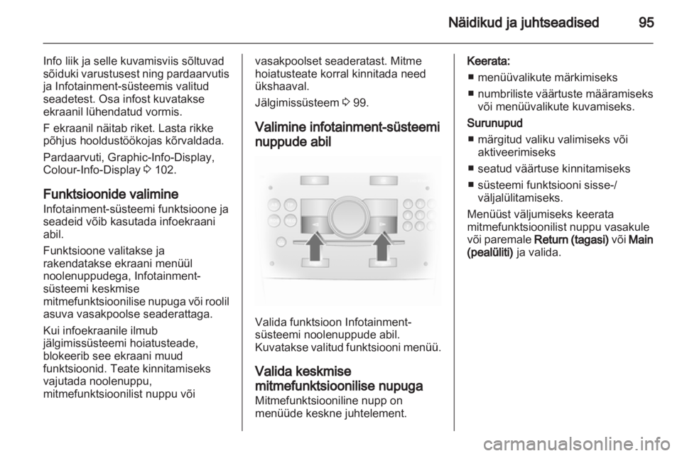 OPEL ANTARA 2012.5  Omaniku käsiraamat (in Estonian) 