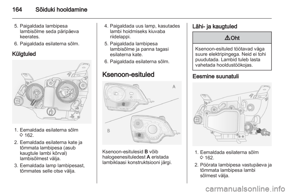 OPEL ANTARA 2013.5  Omaniku käsiraamat (in Estonian) 