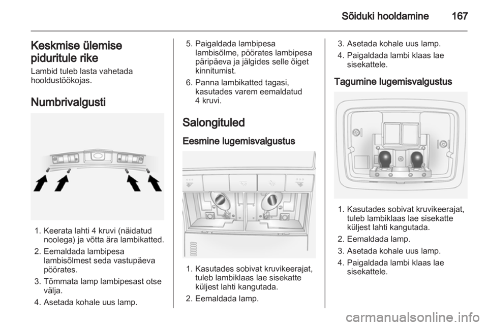 OPEL ANTARA 2013.5  Omaniku käsiraamat (in Estonian) 