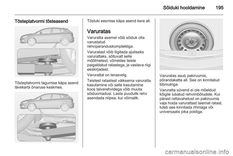 OPEL ASTRA J 2011  Omaniku käsiraamat (in Estonian) 