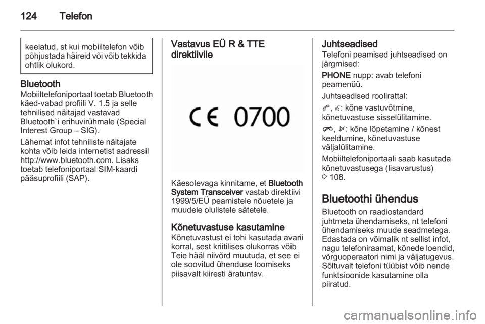 OPEL ASTRA J 2013.5  Infotainment-süsteemi juhend (in Estonian) 