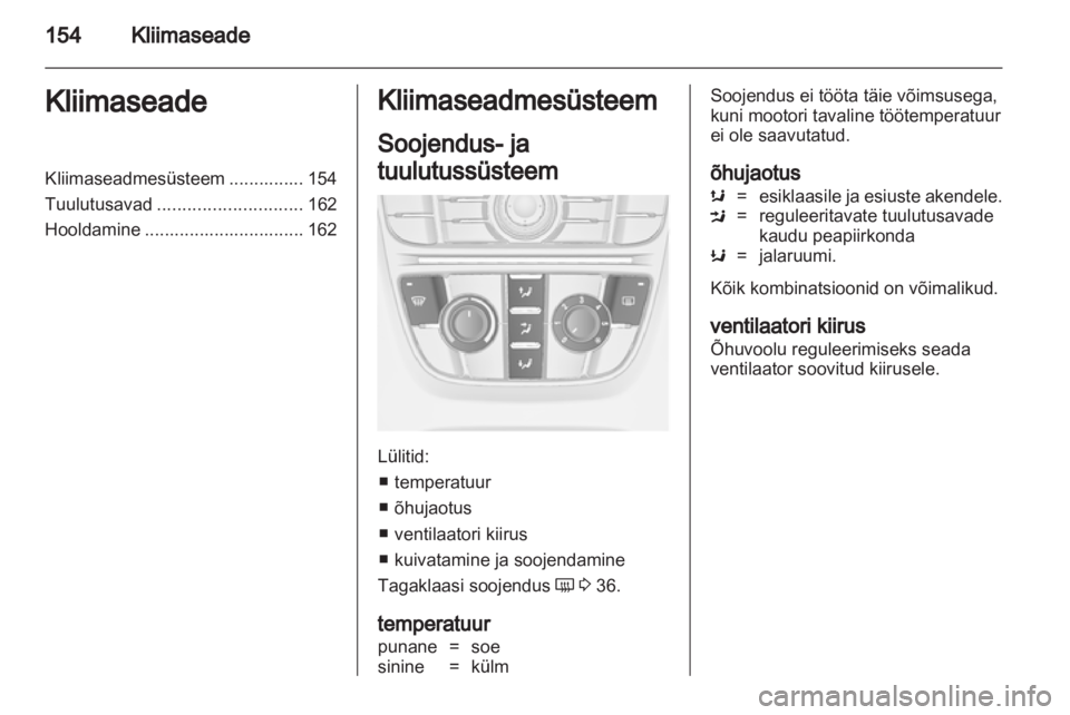 OPEL ASTRA J 2013.5  Omaniku käsiraamat (in Estonian) 
