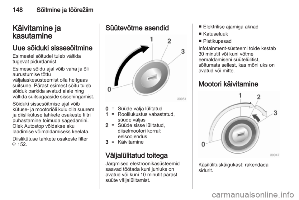 OPEL ASTRA J HB5 & ST 2012.5  Omaniku käsiraamat (in Estonian) 