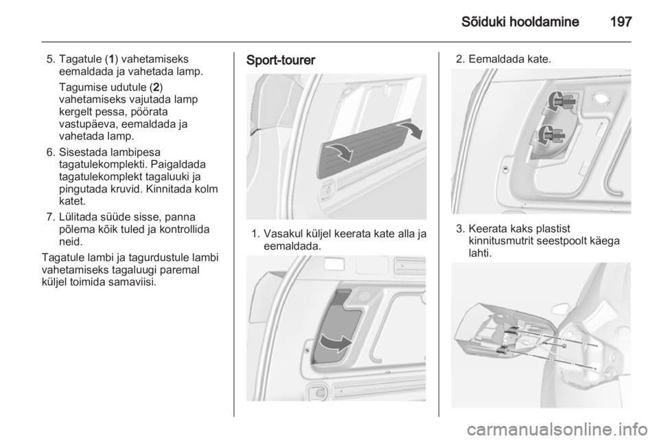 OPEL ASTRA J HB5 & ST 2012.5  Omaniku käsiraamat (in Estonian) 