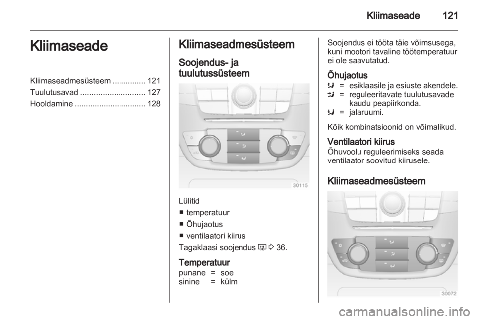 OPEL INSIGNIA 2010.5  Omaniku käsiraamat (in Estonian) 
