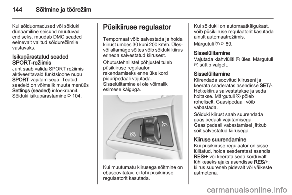 OPEL INSIGNIA 2010.5  Omaniku käsiraamat (in Estonian) 