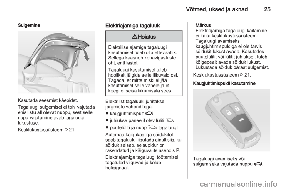 OPEL INSIGNIA 2010.5  Omaniku käsiraamat (in Estonian) 