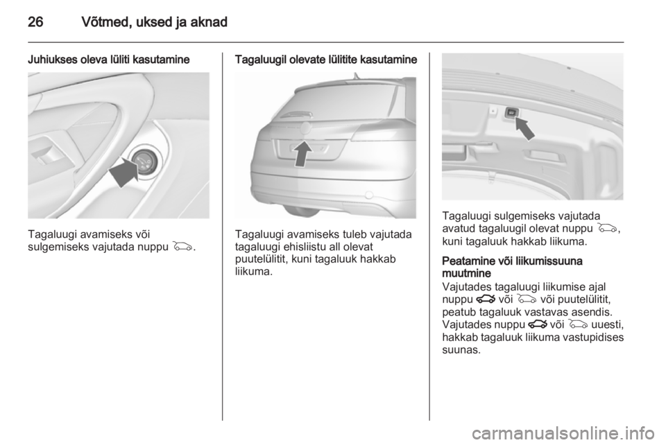 OPEL INSIGNIA 2010.5  Omaniku käsiraamat (in Estonian) 