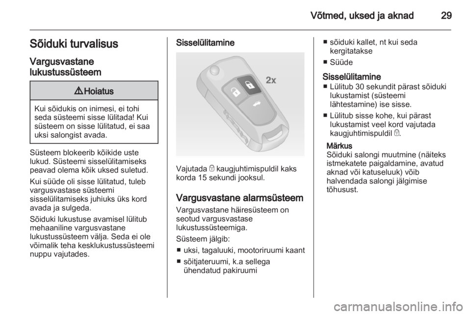 OPEL INSIGNIA 2010.5  Omaniku käsiraamat (in Estonian) 