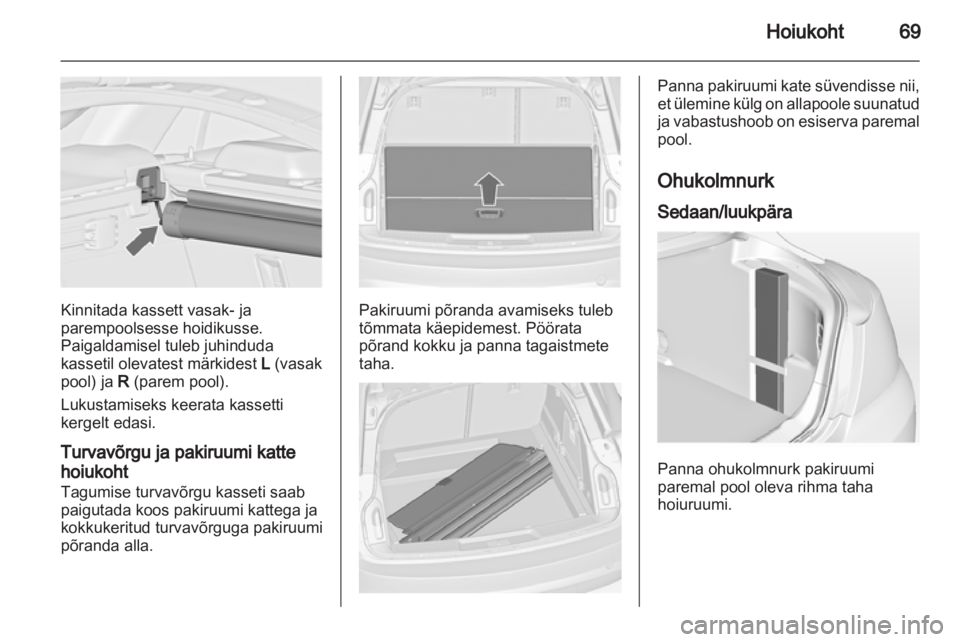 OPEL INSIGNIA 2010.5  Omaniku käsiraamat (in Estonian) 