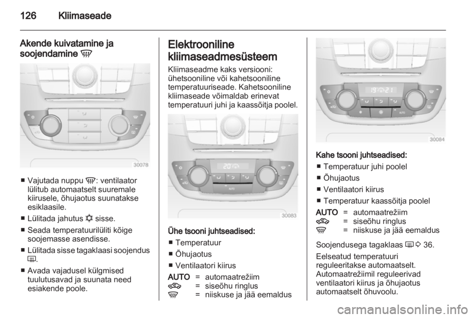 OPEL INSIGNIA 2011.5  Omaniku käsiraamat (in Estonian) 
