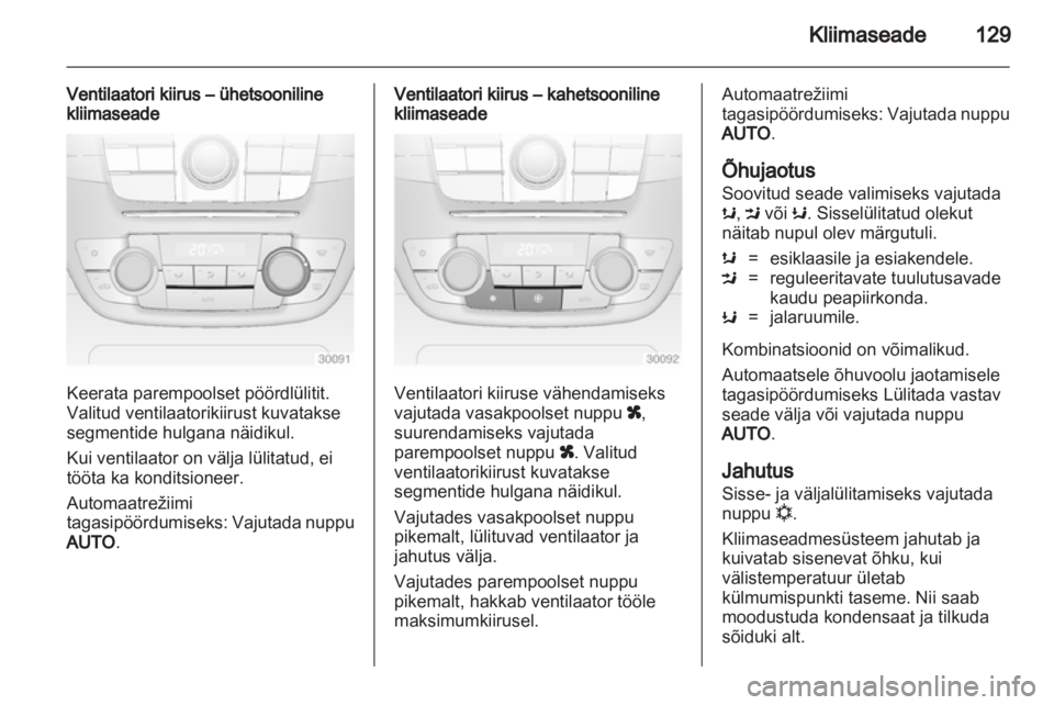 OPEL INSIGNIA 2011.5  Omaniku käsiraamat (in Estonian) 