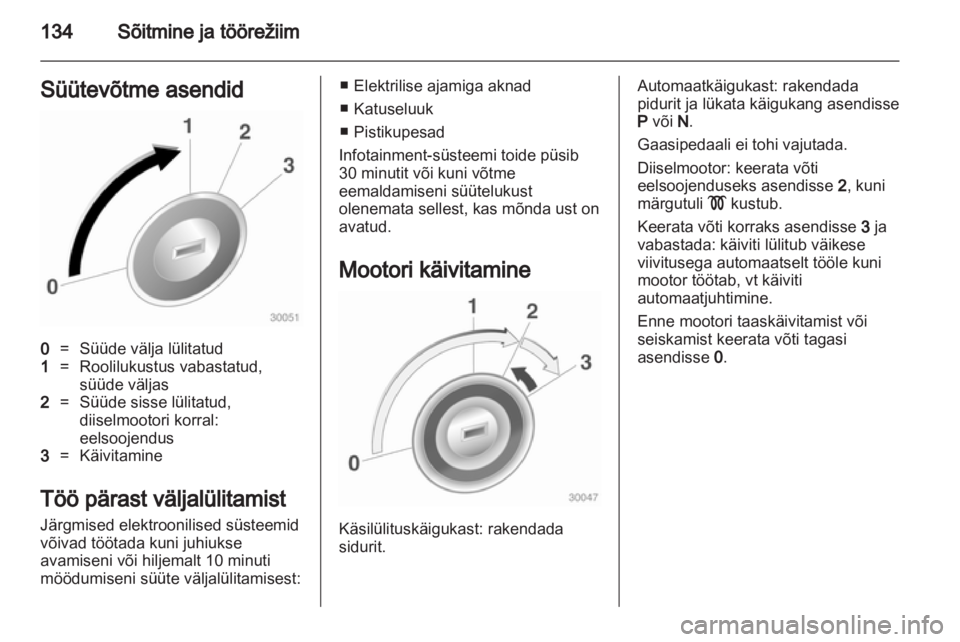 OPEL INSIGNIA 2011.5  Omaniku käsiraamat (in Estonian) 