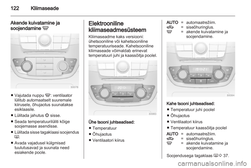 OPEL INSIGNIA 2012  Omaniku käsiraamat (in Estonian) 