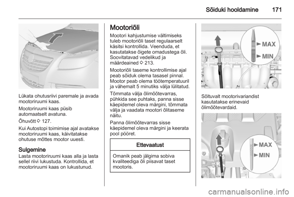 OPEL INSIGNIA 2012  Omaniku käsiraamat (in Estonian) 
