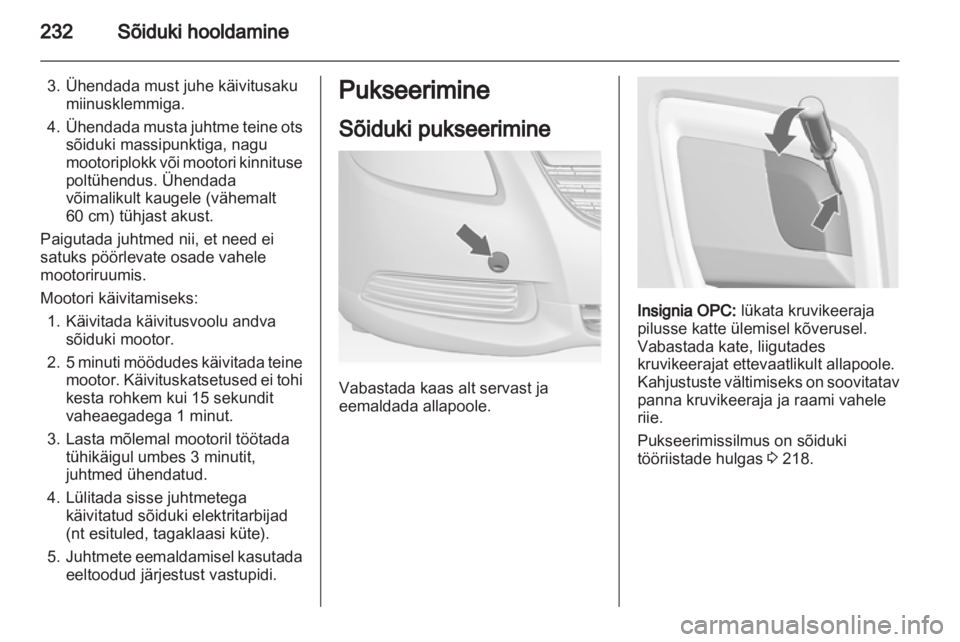 OPEL INSIGNIA 2013  Omaniku käsiraamat (in Estonian) 