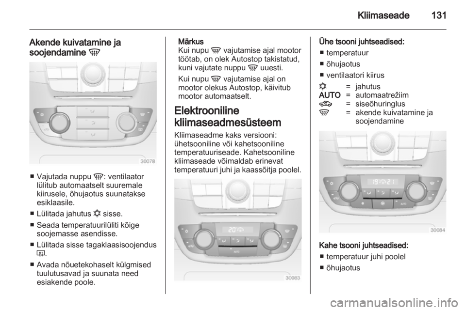 OPEL INSIGNIA 2013.5  Omaniku käsiraamat (in Estonian) 