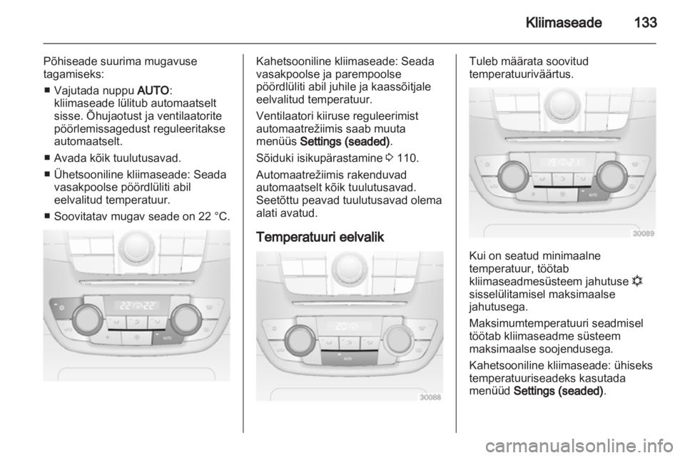 OPEL INSIGNIA 2013.5  Omaniku käsiraamat (in Estonian) 