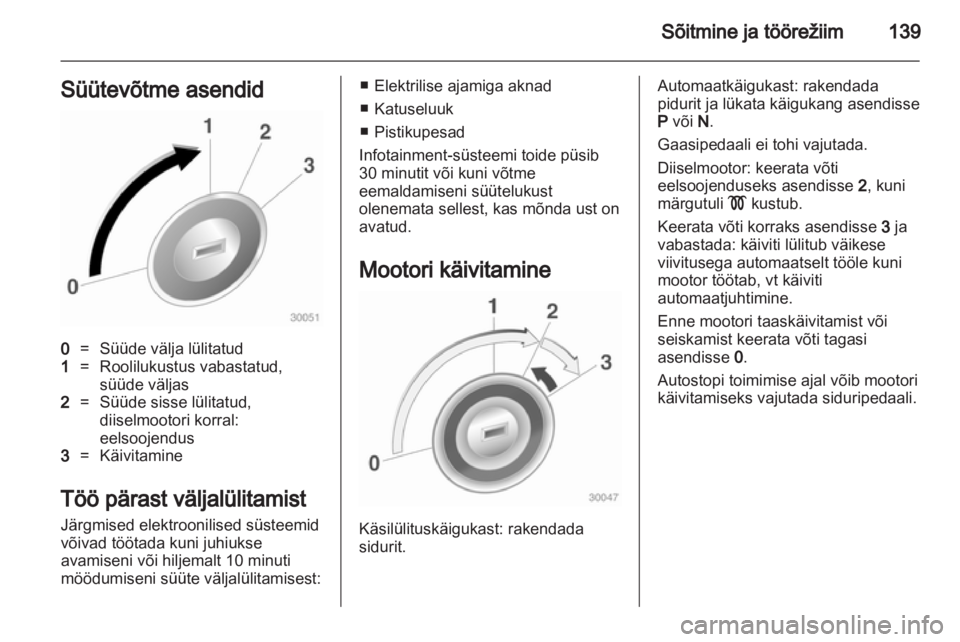 OPEL INSIGNIA 2013.5  Omaniku käsiraamat (in Estonian) 