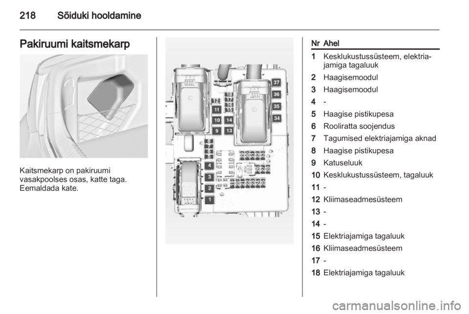 OPEL INSIGNIA 2013.5  Omaniku käsiraamat (in Estonian) 
