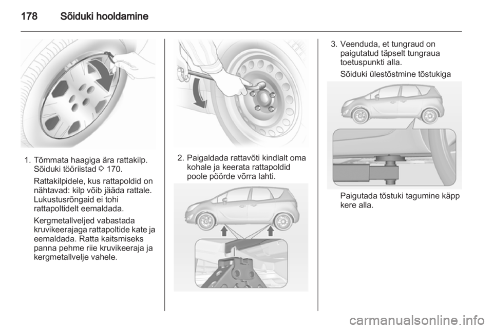 OPEL MERIVA 2011.5  Omaniku käsiraamat (in Estonian) 