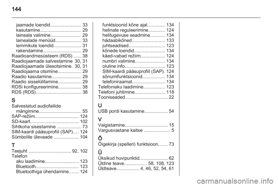 OPEL MERIVA 2013.5  Infotainment-süsteemi juhend (in Estonian) 