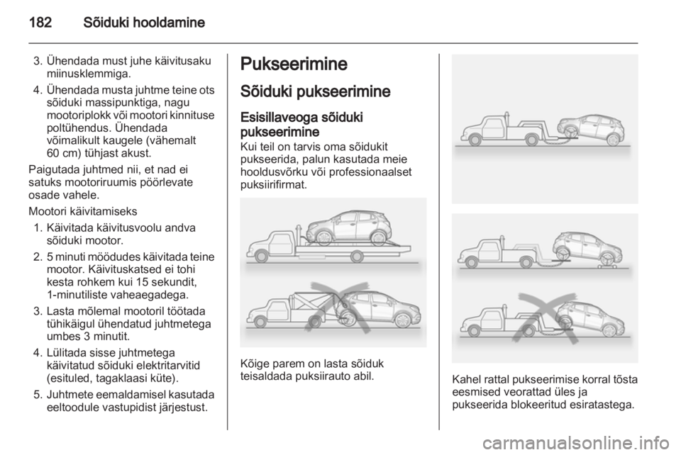 OPEL MOKKA 2013  Omaniku käsiraamat (in Estonian) 