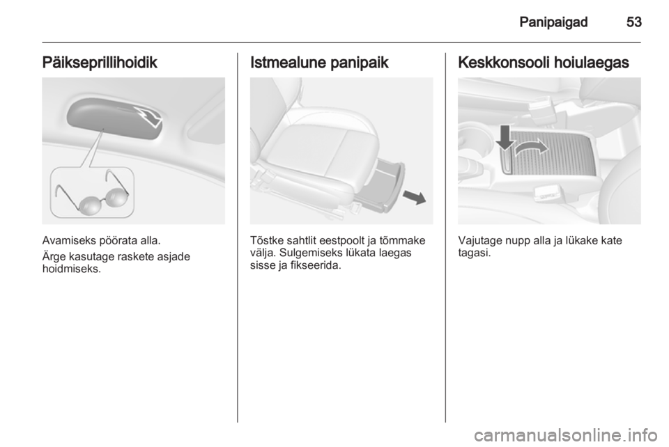 OPEL MOKKA 2013  Omaniku käsiraamat (in Estonian) 