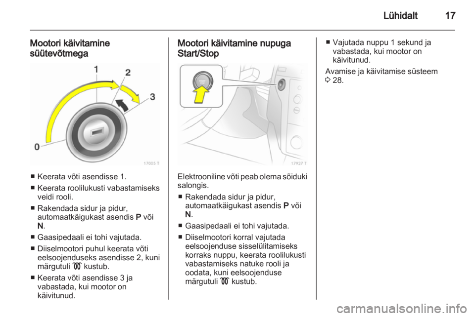 OPEL ZAFIRA 2011.5  Omaniku käsiraamat (in Estonian) 