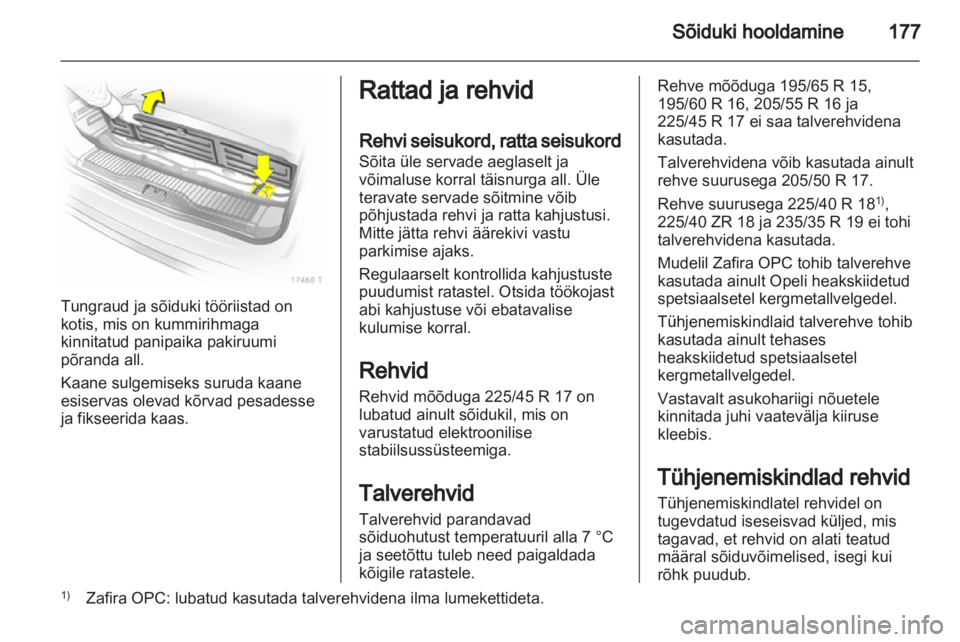 OPEL ZAFIRA 2011.5  Omaniku käsiraamat (in Estonian) 