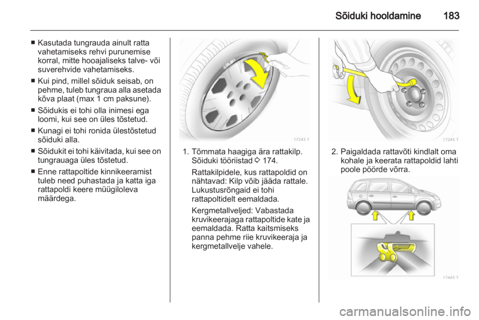 OPEL ZAFIRA 2012  Omaniku käsiraamat (in Estonian) 