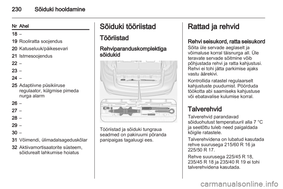OPEL ZAFIRA TOURER 2012  Omaniku käsiraamat (in Estonian) 